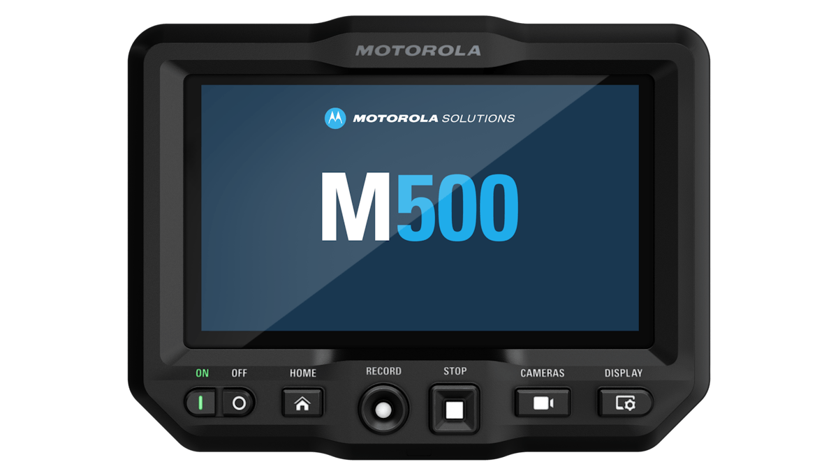 M500 Police InCar Video System Officer