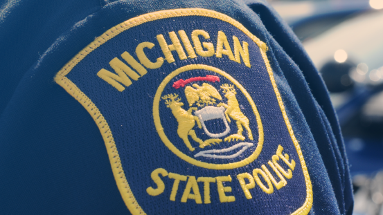 Michigan St Police Shoulder Patch Mi 615ef2f79d9a7