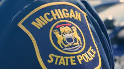 Michigan St Police Shoulder Patch (mi)