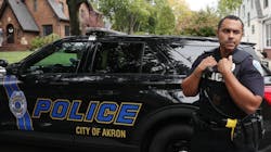 Akron, OH, Police Officer Will Culver. Akron, OH, Police Officer Will Culver.