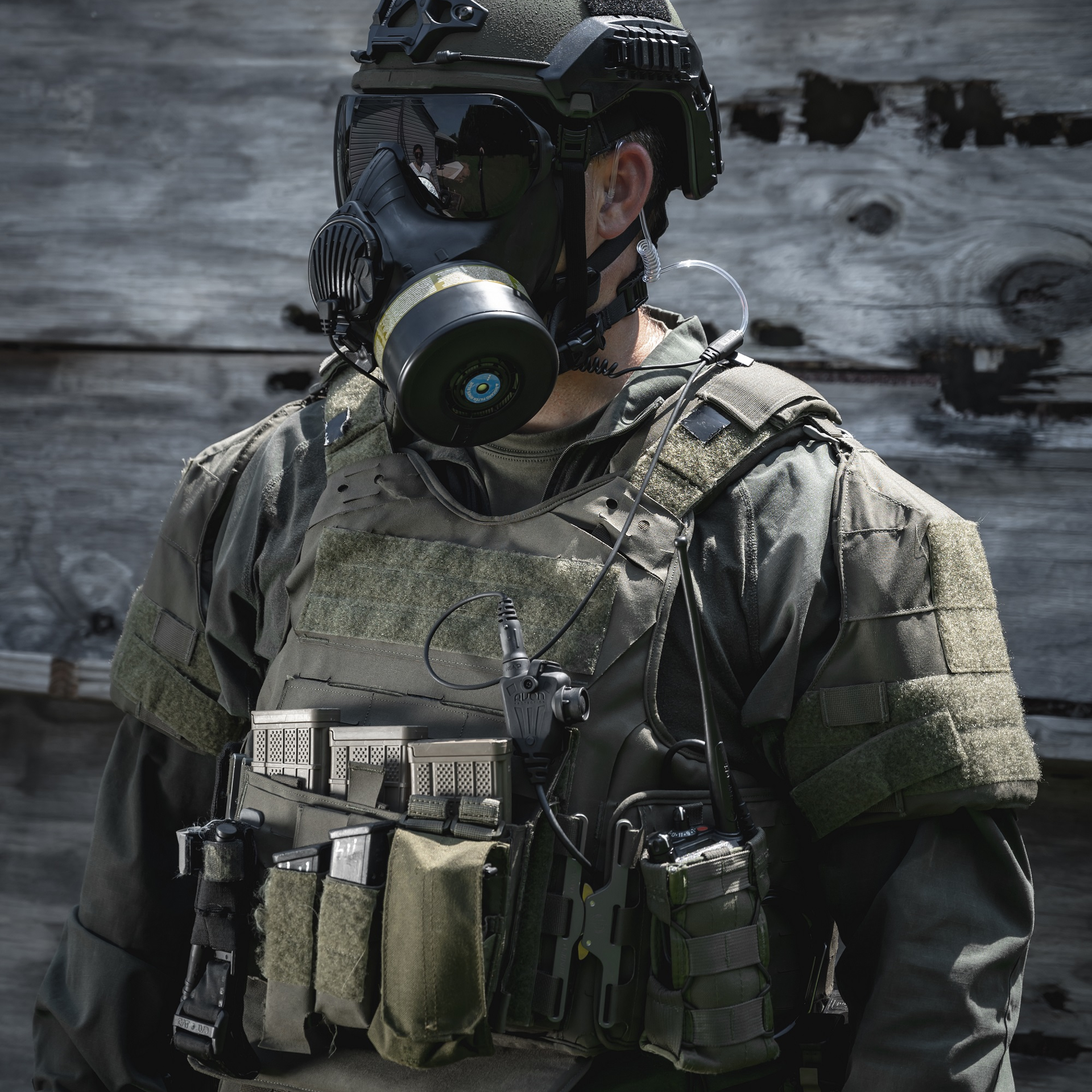 Tactical Mask Communications Solution