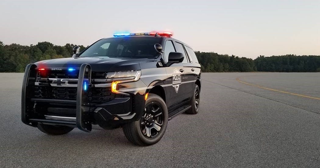 The global microchip shortage has affected the production of automobiles, including the Chevrolet Tahoe PPV police SUV.