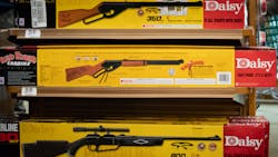 Red Ryder carbine-action 200-shot range model air rifles from 'A Christmas Story' sold at Cabela`s Stores in 2019. Red Ryder carbine-action 200-shot range model air rifles from 'A Christmas Story' sold at Cabela`s Stores in 2019.