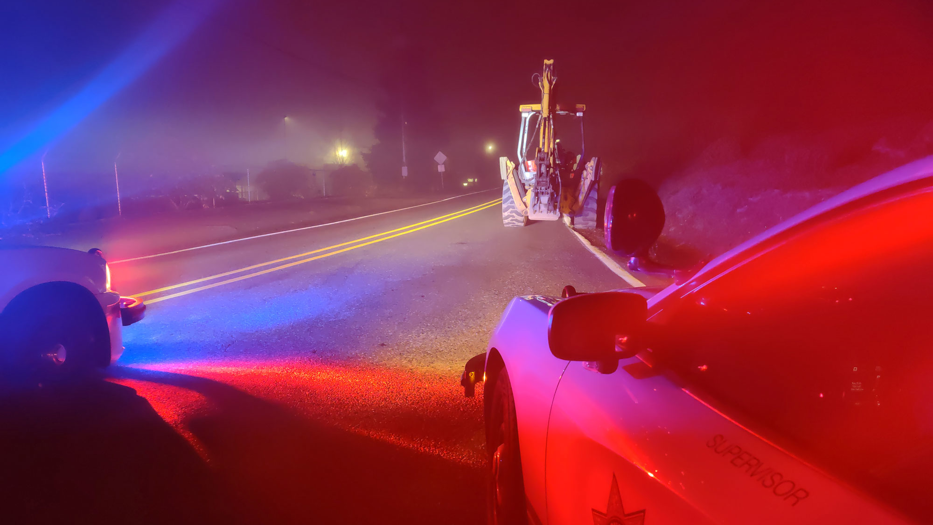 Clackamas County, OR, sheriff's deputies pull over a driver who stole a backhoe from a lot in Beaverton and then eluded authorities for about an hour Sunday.