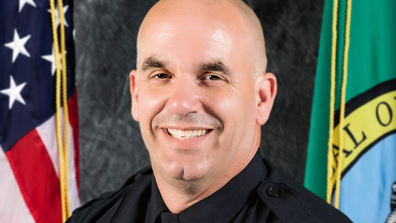 Federal Way, WA, Police Officer Donovan Heavener.