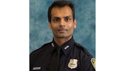 Henry County, GA, Police Officer Paramhans Desai. Henry County, GA, Police Officer Paramhans Desai.