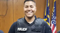 Fairmont, NC, Police Officer Zackary Hunt.