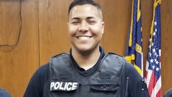 Fairmont, NC, Police Officer Zackary Hunt. Fairmont, NC, Police Officer Zackary Hunt.