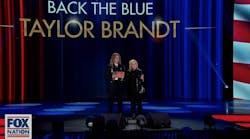 D.C. Metropolitan Police Officer Taylor Brandt was awarded the ‘Back the Blue’ Award for saving 9 lives within her first year working on the force. D.C. Metropolitan Police Officer Taylor Brandt was awarded the ‘Back the Blue’ Award for saving 9 lives within her first year working on the force.