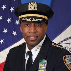 NYPD Chief of Department Rodney Harrison. NYPD Chief of Department Rodney Harrison.