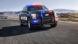 The F-150 Police Responder was all-new for 2021 is the only pursuit-rated pickup purpose-built for law enforcement. The F-150 Police Responder was all-new for 2021 is the only pursuit-rated pickup purpose-built for law enforcement.