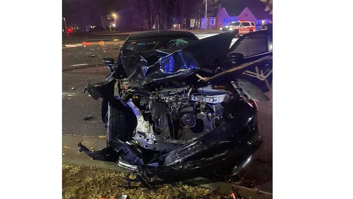A Durham, NC, K-9 police officer was seriously injured Wednesday when his patrol car was struck by a suspected drunk driver.