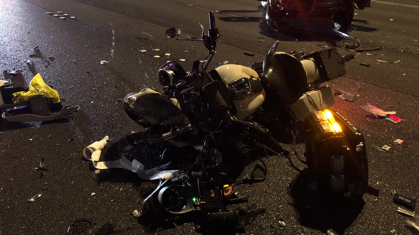 Las Vegas Police Motorcycle Crash (nv)