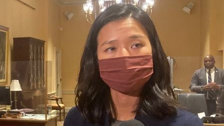 Boston Mayor Michelle Wu.