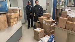 Detroit police officers likely stopped a Grinch from stealing Christmas from residents in Farmington and Farmington Hills. Detroit police officers likely stopped a Grinch from stealing Christmas from residents in Farmington and Farmington Hills.