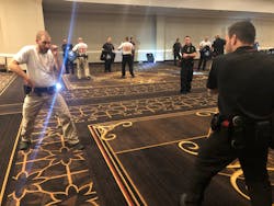 ASP includes flashlights in its integrated and its trainers stress there is more to learn than just On/Off. ASP includes flashlights in its integrated and its trainers stress there is more to learn than just On/Off.