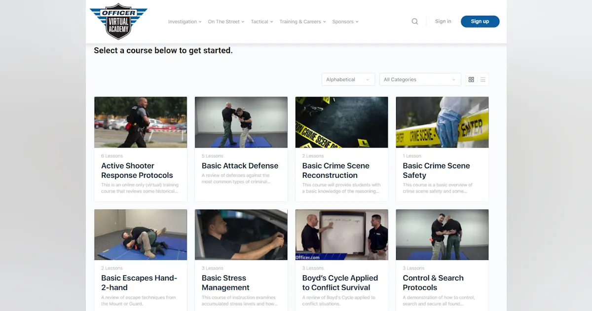 Introducing the Officer Virtual Academy | Oficial
