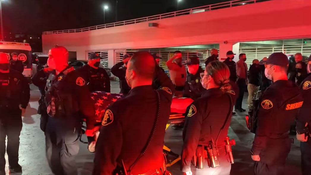 An Alameda County, CA, Sheriff&apos;s Office recruit was fatally shot on the freeway near the Oakland toll plaza for the Bay Bridge while driving home from training Tuesday.