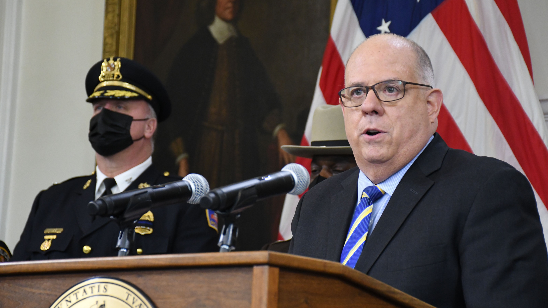 Maryland Gov. Larry Hogan.
