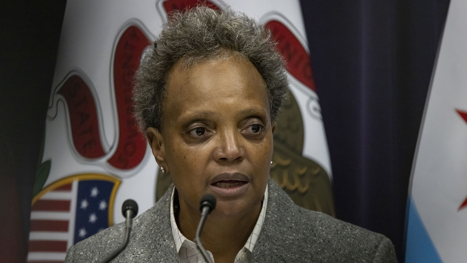 Chicago Mayor Lori Lightfoot.