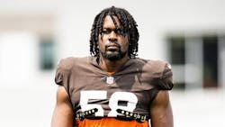 Cleveland Browns defensive tackle Malik McDowell. Cleveland Browns defensive tackle Malik McDowell.