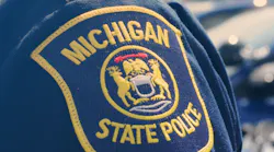 Michigan St Police Shoulder Patch (mi)