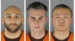 Former Minneapolis Police Officers J. Alexander Kueng (from left), Thomas Lane and Tou Thao.