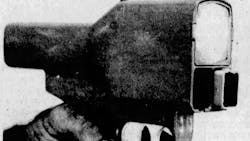 The original model redesigned with a pistol grip. The original model redesigned with a pistol grip.