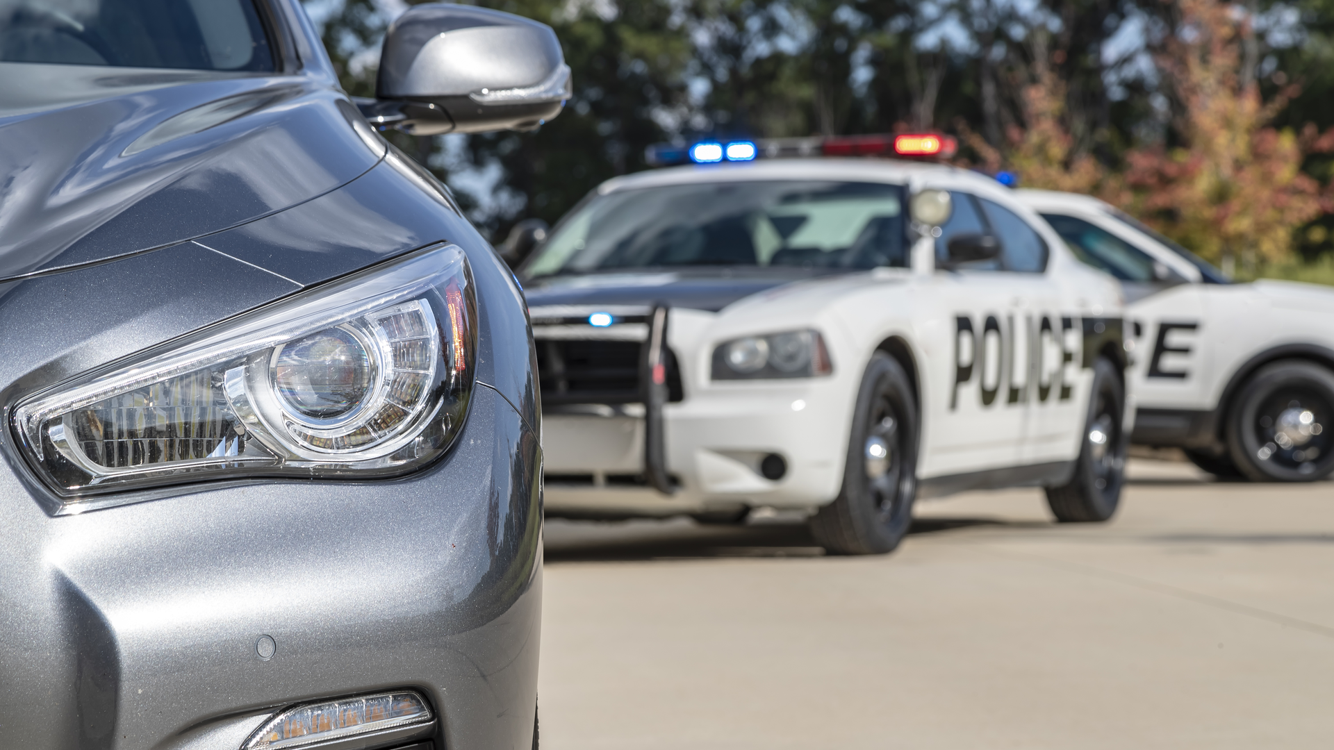 Positioning your vehicle for protection, to give yourself a 'travel lane' on foot is a consideration.