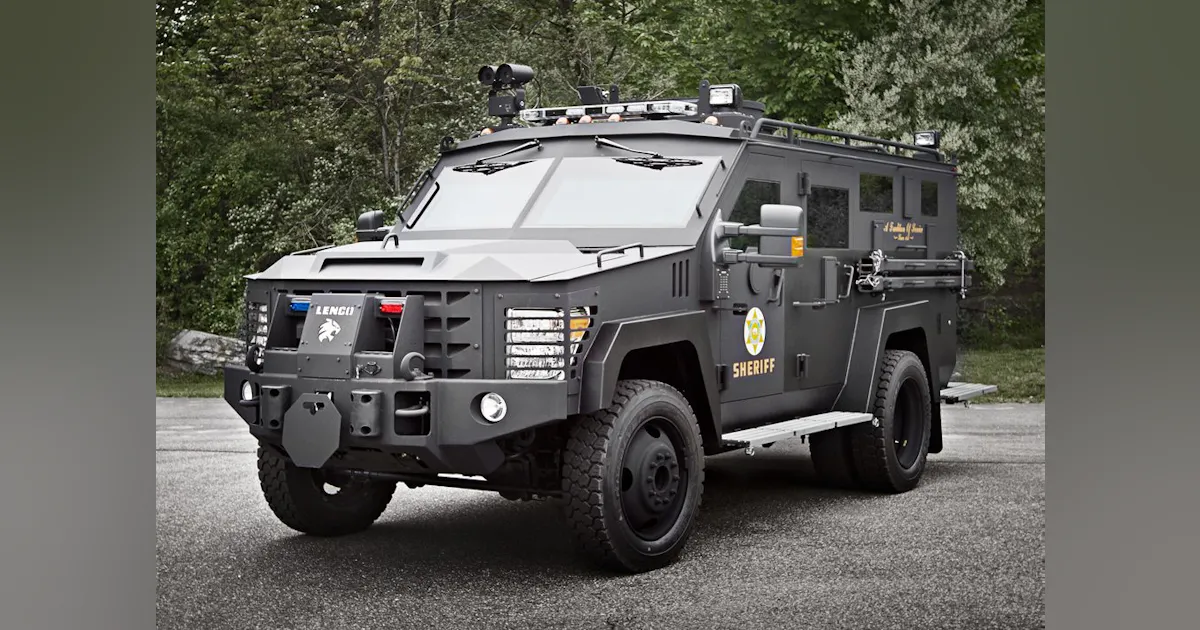 Lasd Command Vehicles BearCat G2 | Officer