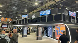 Glock's floor exhibit at the 2022 SHOT Show in Las Vegas.