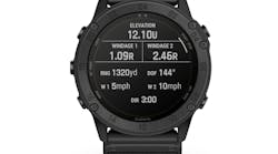 Solar-powered tactical GPS watch Solar-powered tactical GPS watch