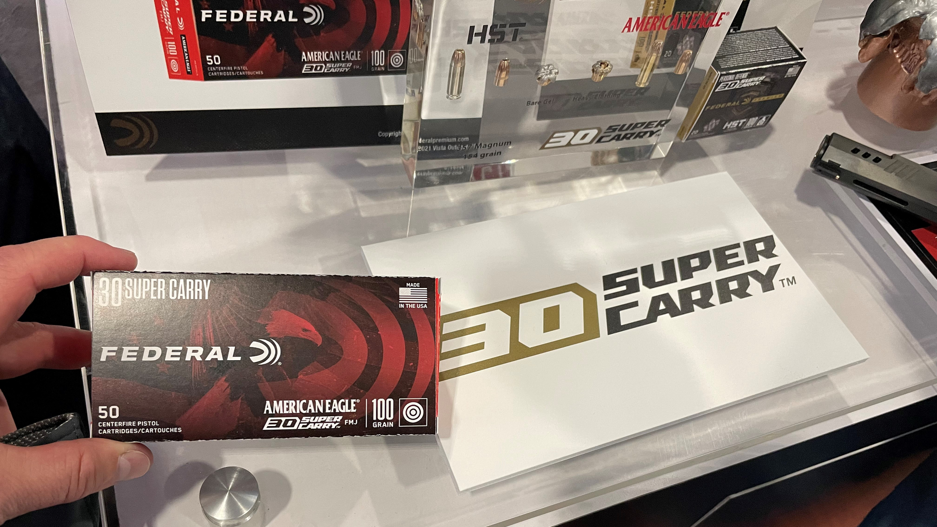 Preliminary information indicates the .30SC penetrates deeper than .380ACP but not quite as deep as 9mm.