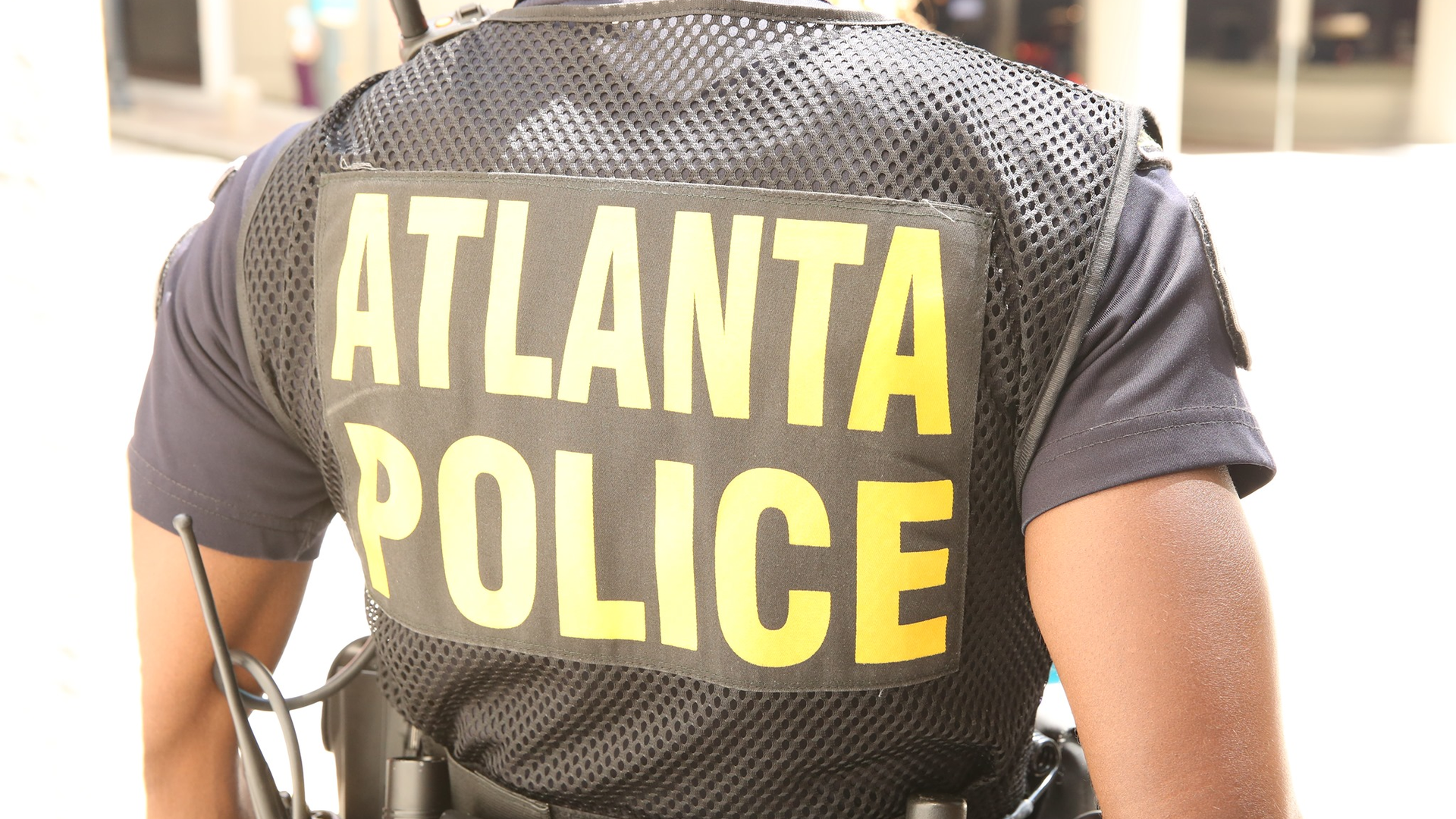 Atlanta Police Dept Back Vest Ga 6202a6b904259