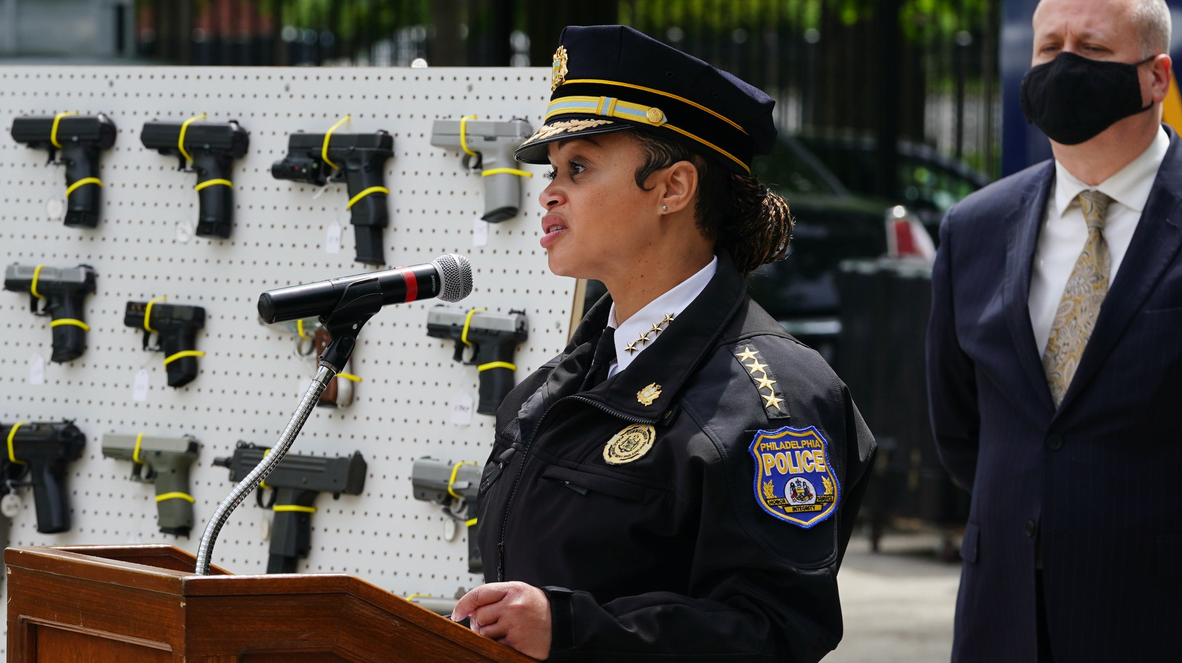 Philadelphia Police Commissioner Danielle Outlaw.