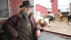 Retired NYPD Officer Frank Serpico in 2012 near his home in Columbia County, NY.