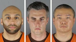 Former Minneapolis Police Officers J. Alexander Kueng (from left), Thomas Lane and Tou Thao. Former Minneapolis Police Officers J. Alexander Kueng (from left), Thomas Lane and Tou Thao.