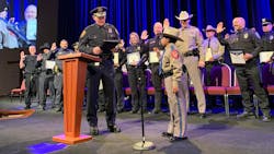 Devarjaye Daniel, who is battling terminal brain and spine cancer, became an honorary member of the San Antonio Police Department on Monday as part of his quest to join as many law enforcement agencies as he can. Devarjaye Daniel, who is battling terminal brain and spine cancer, became an honorary member of the San Antonio Police Department on Monday as part of his quest to join as many law enforcement agencies as he can.