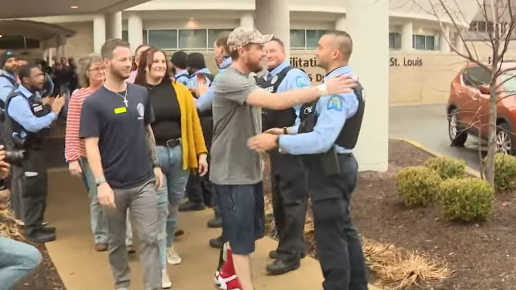 St. Louis Police Officer Heads Home After Near-Death Shooting ...
