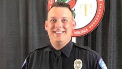 Leesburg, VA, Police Officer Caleb Ogilvie, 35. Leesburg, VA, Police Officer Caleb Ogilvie, 35.