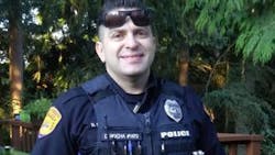 Everett, WA, Police Officer Dan Rocha. Everett, WA, Police Officer Dan Rocha.