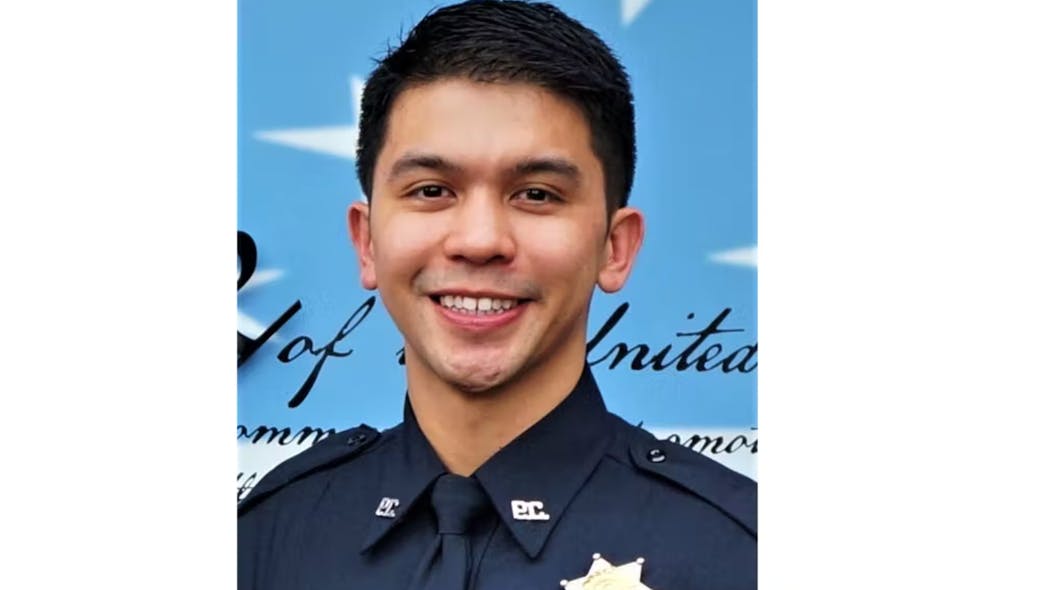Pierce County, WA, Sheriff&apos;s Deputy Dominique &apos;Dom&apos; Calata.