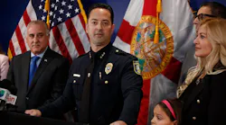 Hialeah, FL, Police Chief George Fuente holds his first press conference as the city's new top cop Monday.