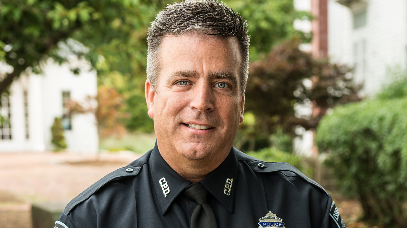 Cohasset, MA, Police Officer Mark Jenkins.