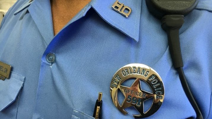 New Orleans Police Dept Badge (la)