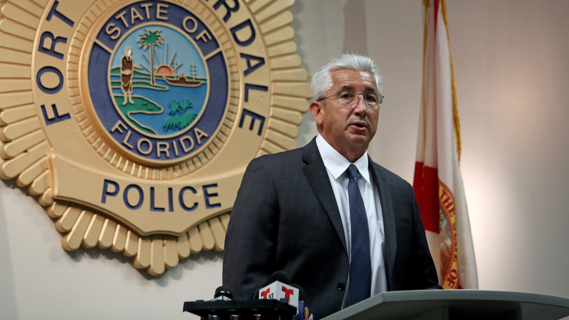 New Fort Lauderdale, FL, Police Chief Patrick Lynn.