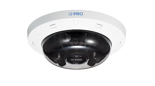 The new i-PRO multi-sensor camera is available with three or four imaging sensors in 4K, 6MP and 4MP resolution, ensuring exceptionally detailed image capture.