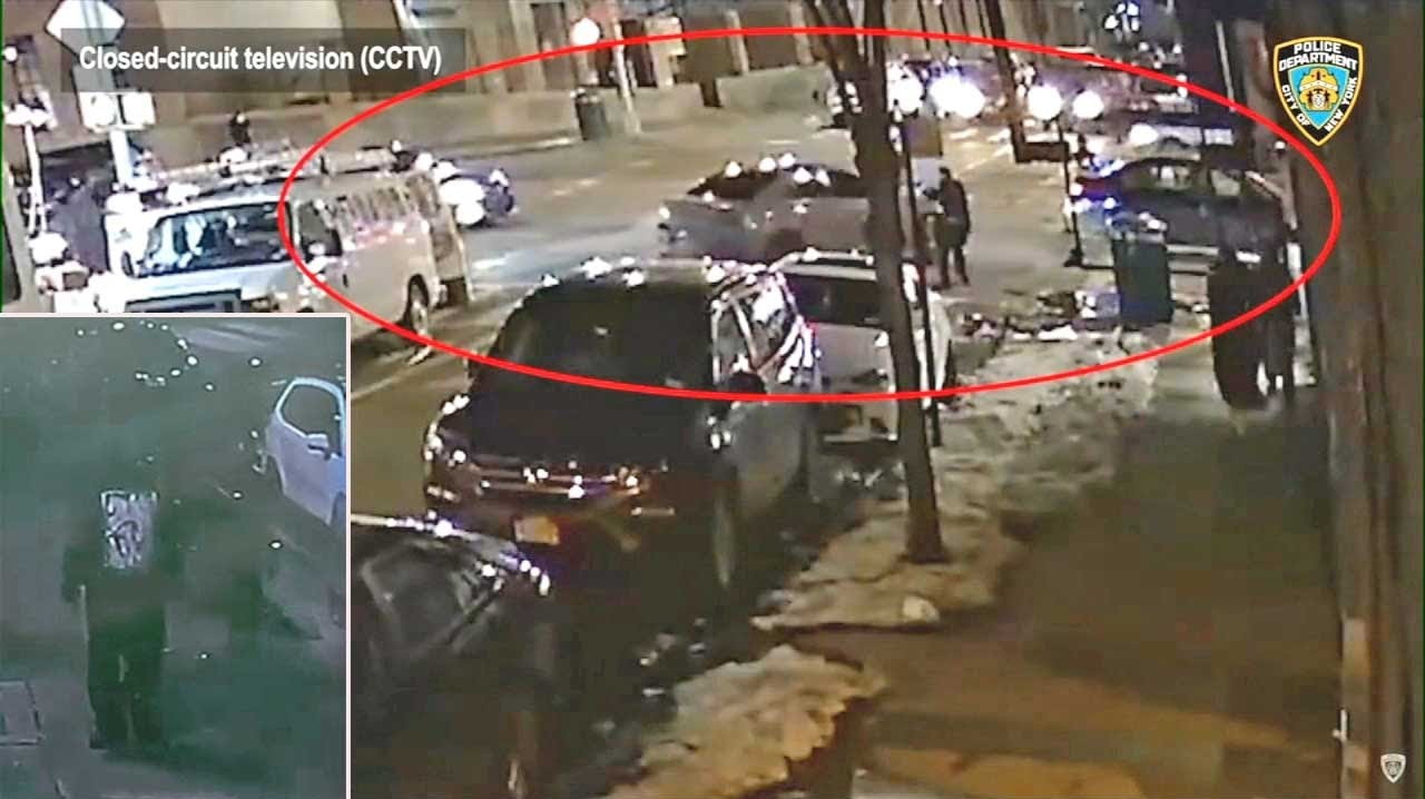 Video: NYPD Officer Struck By Stolen SUV Fleeing Police | Officer