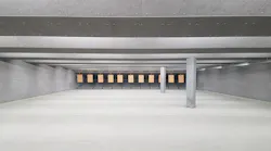 The Portland, Oregon Police Department's shooting range. The Portland, Oregon Police Department's shooting range.