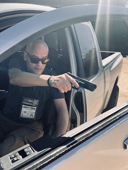 Learn the dynamics of shooting with a canted muzzle. When shooting from a vehicle, there are few opportunities for firing with a completely vertical gun. Learn the dynamics of shooting with a canted muzzle. When shooting from a vehicle, there are few opportunities for firing with a completely vertical gun.